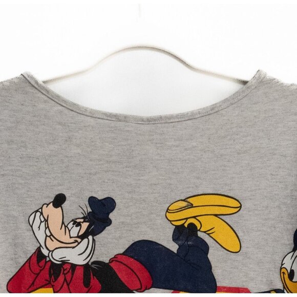 Mickey Unlimited Womens White Black Polycotton Jersey Mickey & Friends Plus 1X - Picture 6 of 8